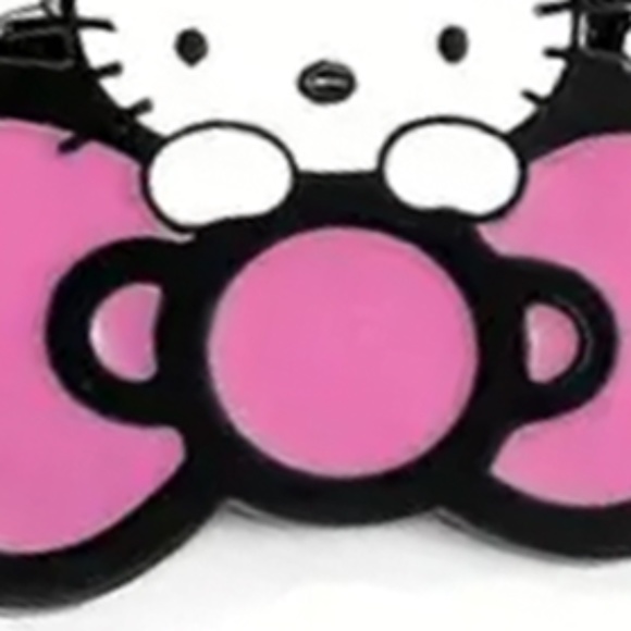 Hello Kitty Enamel Brooch Sanrio Anime Pins Kawaii - About 1" X 1" - NWT #2 - Picture 7 of 7